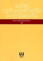 Acta Universitatis Lodziensis. Folia Archeologica 29