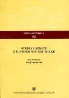 Acta Universitatis Lodziensis. Folia historica 82
