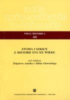 Acta Universitatis Lodziensis Folia historica 83