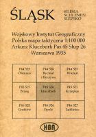 Arkusz Kluczbork Pas 45 Słup 26 Polska mapa taktyczna 1:100000 ŚLĄSK