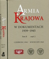 Armia Krajowa w dokumentach 1939–1945, tom II, część 1-2