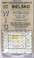 Bielsko - mapa WIG skala 1:100 000