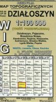 Działoszyn - mapa WIG skala 1:100 000