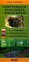 Fortyfikacje Pojezierza Wałeckiego - mapa turystyczna