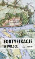 Fortyfikacje w Polsce - mapa 1:1 000 000