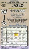 Jasło - mapa WIG skala 1:100 000