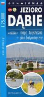 Jezioro Dąbie - mapa turystyczna + plan batymetryczny 