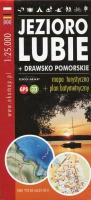 Jezioro Lubie + Drawsko Pomorskie. Mapa turystyczna