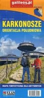 Karkonosze orientacja południowa. Mapa turystyczna w skali 1:33 000