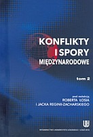 Konflikty i spory międzynarodowe tom 2