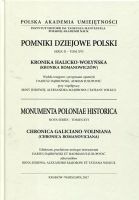 Kronika halicko-wołyńska (Kronika Romanowiczów)