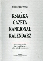 Książka - gazeta - kancjonał - kalendarz