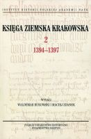 Księga Ziemska Krakowska 2 1394-1397