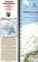 Księstwo Warszawskie na mapie z 1810 r. plus [Automobilowa] Mapa Królestwa Polskiego [ok. 1914 r.]