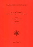 Kultura Słowian. Rocznik Komisji Kultury Słowian PAU Tom XV