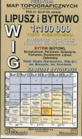 Lipusz i Bytowo - mapa WIG w skali 1:100 000