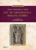 List do Decencjusza, biskupa Gubbio