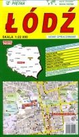 Łódź mapa 1:22 000