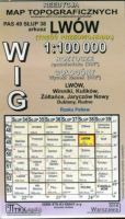 Lwów - mapa WIG skala 1:100 000