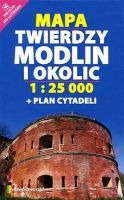 Mapa Twierdzy Modlin i okolic 1:25 000