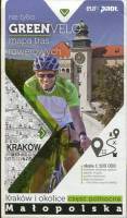Nie tylko Green Velo. Mapa tras rowerowych w skali 1:100 000 Małopolska. Kraków i okolice. Część północna
