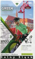 Nie tylko Green Velo. Mapa tras rowerowych w skali 1:100 000 Wrocław i okolice północ Dolny Śląsk