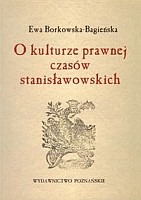 O kulturze prawnej czasów stanisławowskich