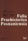 Folia Praehistorica Posnaniensia, t. 15