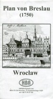Plan von Breslau (1750) Wrocław 1750