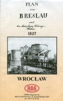 Plan von Breslau (Wrocław) 1807