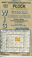 Płock - mapa WIG w skali 1:100 000