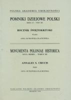 Pomniki dziejowe Polski Rocznik świętokrzyski
