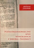 Późnośredniowieczne spisy wywołanych z Jawora i Świdnicy