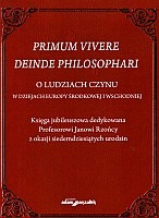 Primum vivere deinde philosophari