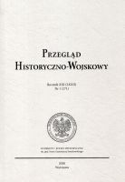 Przegląd historyczno-wojskowy. Rocznik XXI (LXXII)