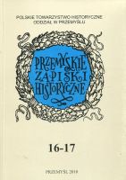 Przemyskie Zapiski Historyczne 16-17