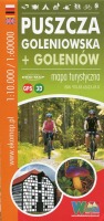 Puszcza Goleniowska + Goleniów - mapa turystyczna GPS 3D