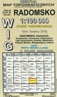 Radomsko - mapa WIG skala 1:100 000