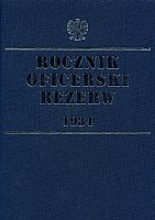 Rocznik Oficerski Rezerw 1934 + Sprostowania i uzupełnienia
