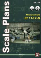 Scale Plans No. 45. Messerschmitt Bf 110 F-G