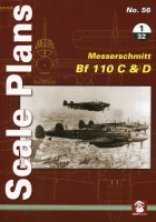 Scale Plans No. 56 Messerschmitt Bf 110 C & D