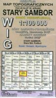 Stary Sambor - mapa WIG skala 1:100 000