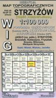 Strzyżow - mapa WIG skala 1:100 000