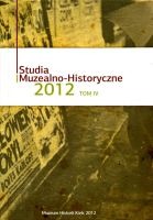 Studia Muzealno-Historyczne 2012 T. IV