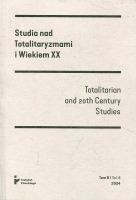 Studia nad totalitaryzmami i wiekiem XX tom 8/2024