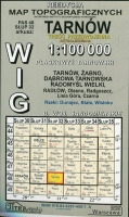 Tarnów - mapa WIG skala 1:100 000