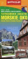 Tatrzańskie zakątki Morskie Oko, Dolina Pięciu Stawów Polskich mapa atrakcji turystycznych 1:20 000