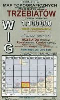 Trzebiatów - mapa WIG w skali 1:100 000