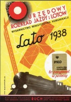 Urzędowy rozkład jazdy i lotów lato 1938