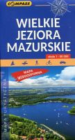 Wielkie Jeziora Mazurskie - laminowana mapa turystyczna, 1:50 000